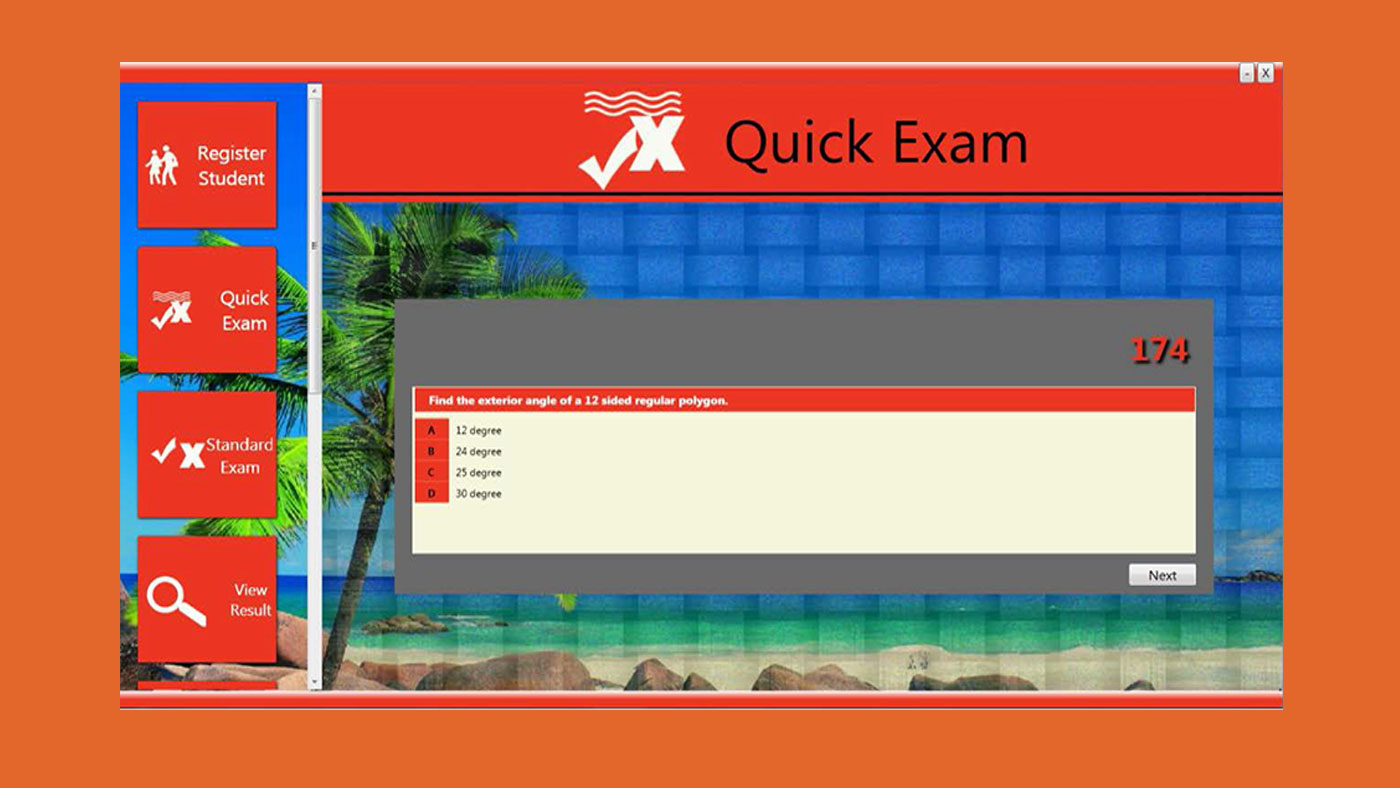Avalanche JAMB CBT software Quick-Exam Interface for V2.2.0.0 and above