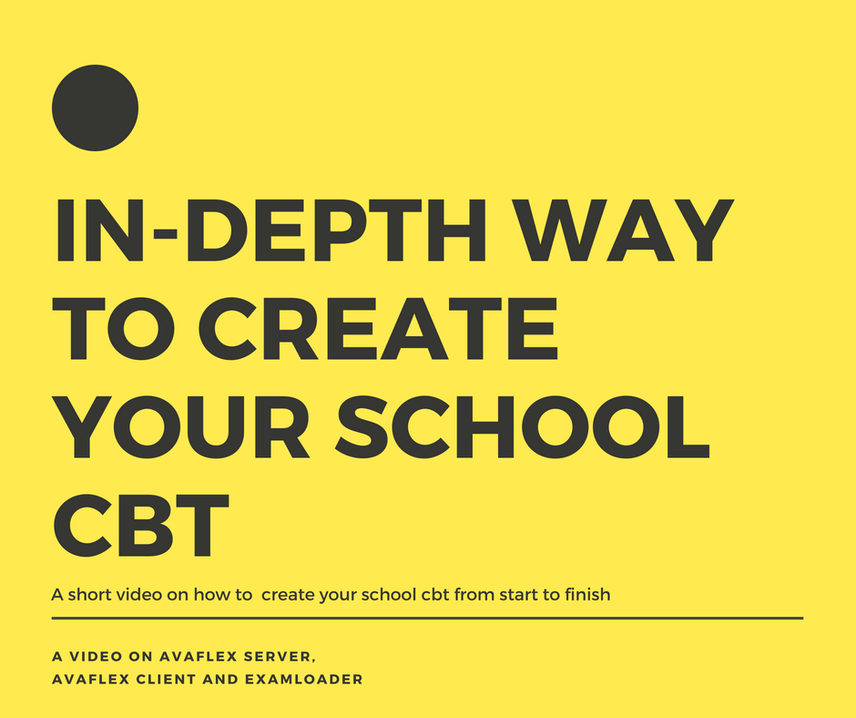 A comprehensive approach to create / author CBT from start to finish